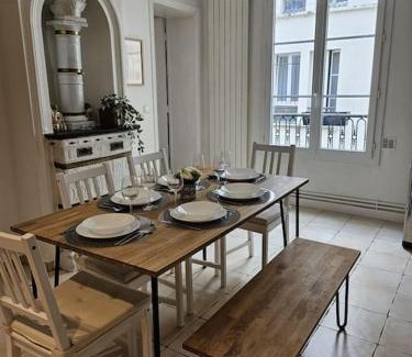 Quartier de Rochechouart Apartment | Charmant Nice appartement 5 personnes people max