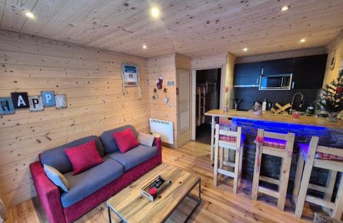 Pra Loup Apartment | Charmant T2 rénové- Praloup 1600-parking privé, proche station