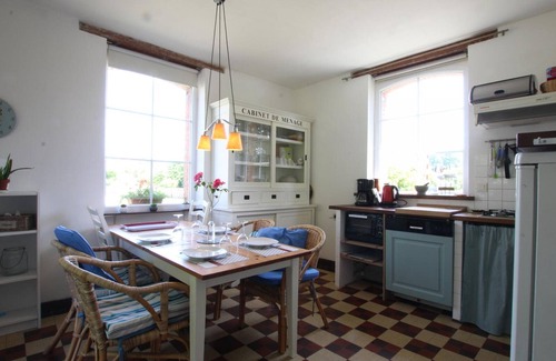 Saint-Jean-de-la-Riviere Cottage | Charming Historic House with Garden, Near Beach and Golf in Saint-Jean-de-la-Rivière