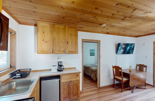 Cobb Cabin | Charming 1 bedroom cabin. Queen bed, WIFI, King Sofa Sleeper. Outdoor seating.