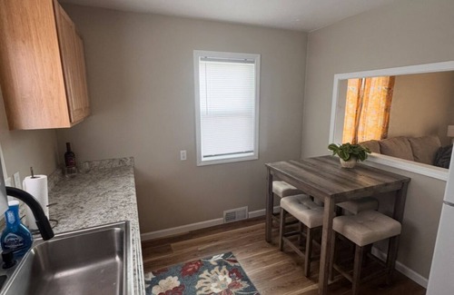 Raymond House | Charming 1-bedroom house in Plentywood with pull out couch and air mattress.