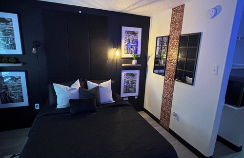 Deco Apartment | Charming 1-bedroom Studio apartment in fabulous Houston with fitness room, WiFi