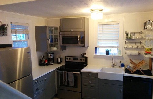 Lafayette House | Charming 1910 House on Main Street - Beautiful Landscaped Yard