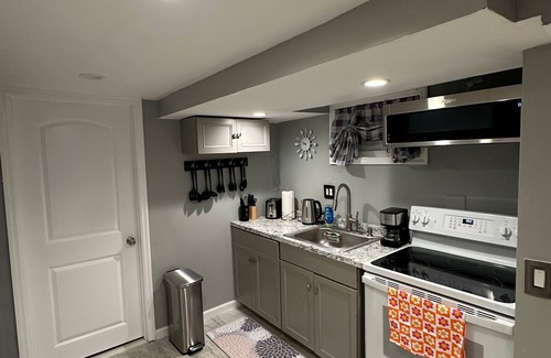 Uniondale Apartment | Charming 2-Bedroom Basement Retreat in Uniondale – AC, WiFi & More!
