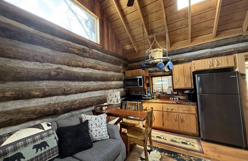 Elkland Cabin | Charming 2-bedroom cabin with WiFi, AC near marvelous Pleasant Hope, Mo.
