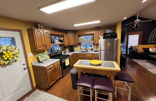 Paddock Lake House | Charming 2-bedroom house with a pier and kayaks in Paddock Lake