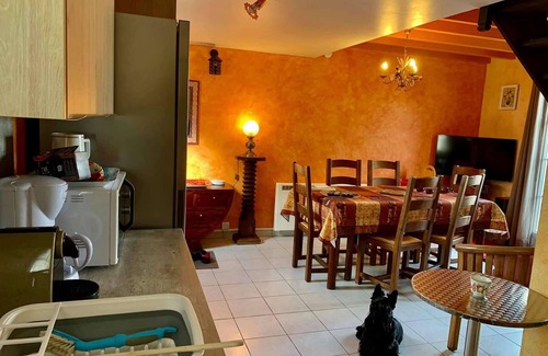 Quartier du Stade House | Charming 2BR House with Pool, Balcony, WiFi, and Private Garden Near Beach