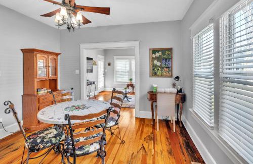 New Albany House | Charming 2BR Hot Tub Getaway home