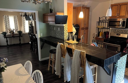 Corning Apartment | Charming 3-bedroom apartment in Corning with WiFi, AC on Disc Golf Course
