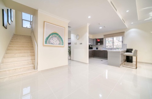 Jumeirah Village Circle House | Charming 3BR Townhouse with Assistant's Room at District 12 JVC by Deluxe Holiday Homes