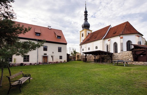 Brod nad Tichou Villa | Charming 400-Year-Old Villa: Secluded Hilltop Retreat with Scenic Views & Garden