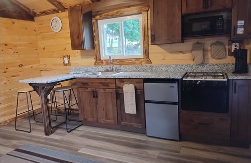 Carlton Cabin | Charming Amish-Built Log Cabin in Utica, PA