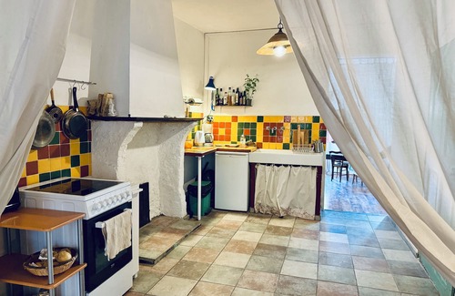 Chatillon-en-Diois Apartment | Charming apartment in the heart of the village Balcony with mountain view
