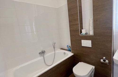 Piestany Apartment | Charming Apartment in a Historical Building, 15-Minute Walk to the City Centre
