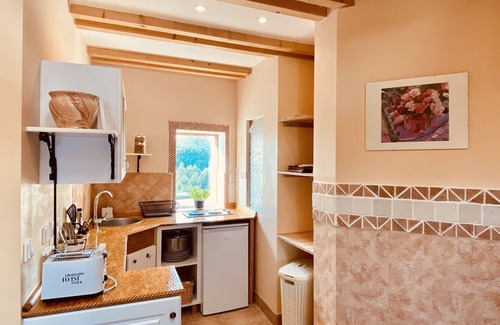 Zschernitz Apartment | Charming Apartment with Garden View