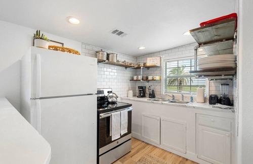 Surfside Beach House | Charming Beach Bungalow with Deck, Close to Beach