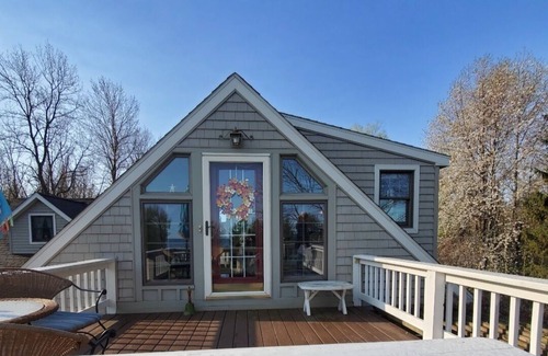 Wolcott Ski Chalet | Charming Chalet with Cozy and Serene Lake Views