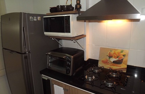 Jardim Vitoria Apartment | CHARMING, COMFORTABLE, COMPLETE AND WITH A COVERED GARAGE.