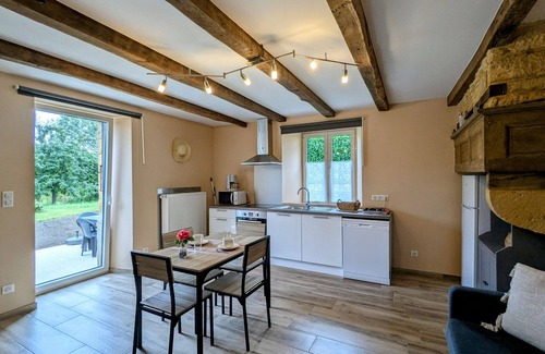 Han-les-Juvigny Cottage | Charming Country Apartment with Modern Comfort, Terrace & Garden Views
