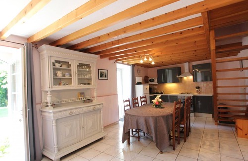 Couville Cottage | Charming Countryside Home with Fireplace, WiFi, and Baby Gear