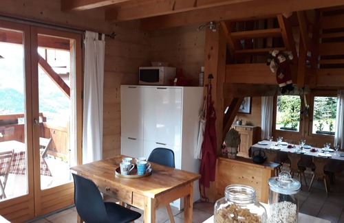 Manigod Ski Chalet | Charming detached chalet Manigod La Clusaz comfort south-facing Aravis view.