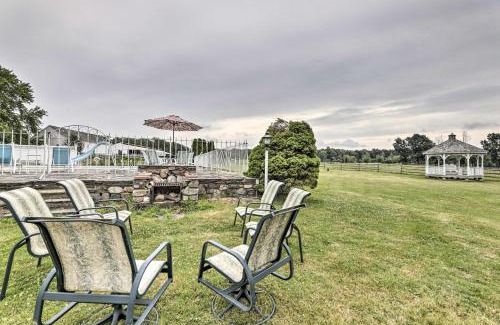 Bolton House | Charming Farmhouse with Pool and Fishing Pond!