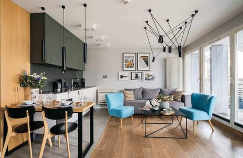 Kazimierz Apartment | Charming Flat with Terrace in Old Krakow