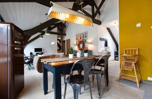Binic Apartment | Charming furnished apartment with private sauna, two bedrooms, beach 200m away