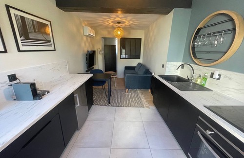 Saint-Jean-de-Moirans Apartment | Charming apartment T2, Jacuzzi, Swimming pool and Air conditioning