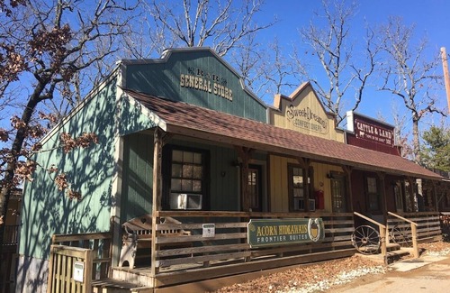 Canton Cottage | Charming Old West Suite Themed as a 1890s Mercantile