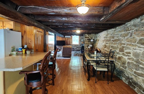 Weikert Cabin | Charming re-imagined bank barn cabin.