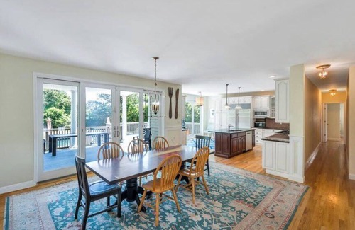 Shinnecock Hills House | Charming Southampton retreat with pool, spacious living, and prime location.