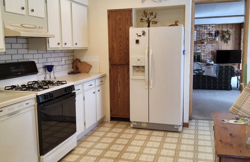 Iron River House | Charming & Spacious Home on Little Smoky Lake,nGolf course nearby, Pet friendly!