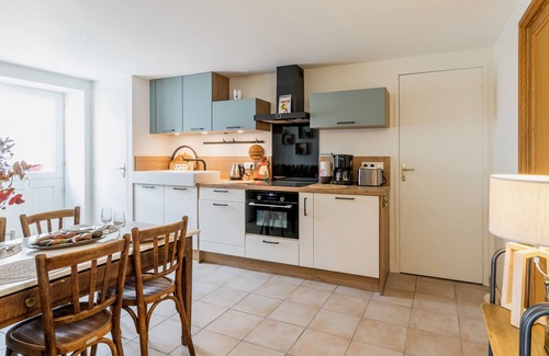 Saint-Lyphard Cottage | Charming Stone Cottage with Heated Pool, Private Garden, and Close to Beaches