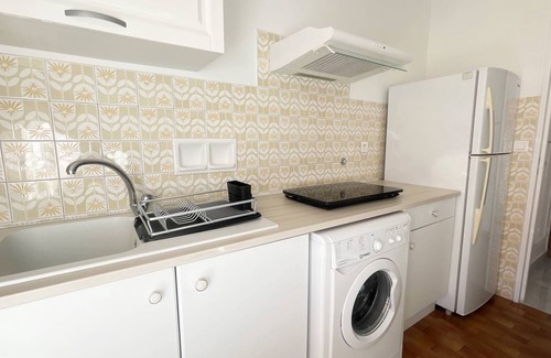 Cros-de-Cagnes Apartment | Charming Studio Panoramic sea view Clim shops sea 200m private parking