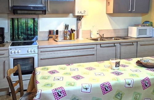 La Roche-Morey Cottage | Charming village house in Haute-Saône with fireplace