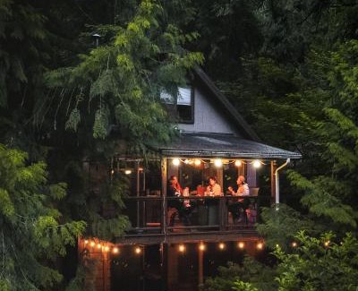 Lime Kiln House | Chase's River Cabin - Hot-tub Firepit & Fireplace