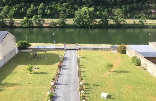 Haybes Other | Chateau on the edge of the Voie Verte and the River Meuse