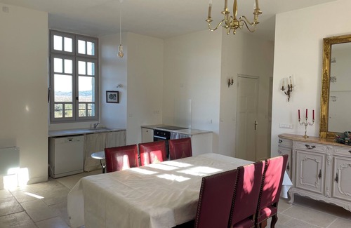 Cazouls-les-Beziers House | Chateau with swimming pool for 14 people in the middle of the vineyards