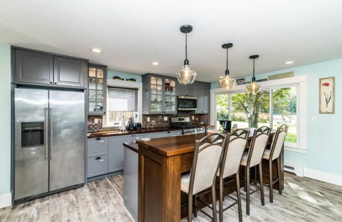 Lyndon Township House | Chelsea Lake House, Game Room, & Pontoon-rental