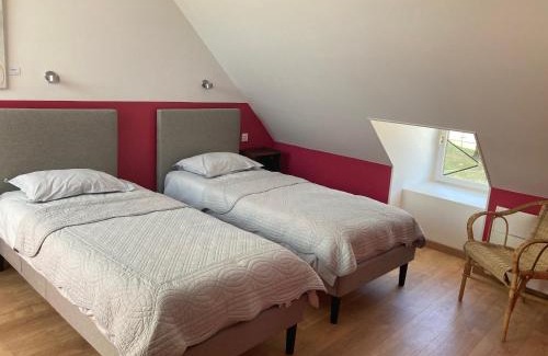 Menetou-Couture Bed & Breakfast | Chez Anne - Chambre avec salle de bain privative