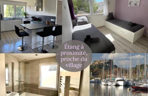 Saint-Chamas Apartment | Chez Nico - 100 m plages - clim - jardin - parking - Quartier calme