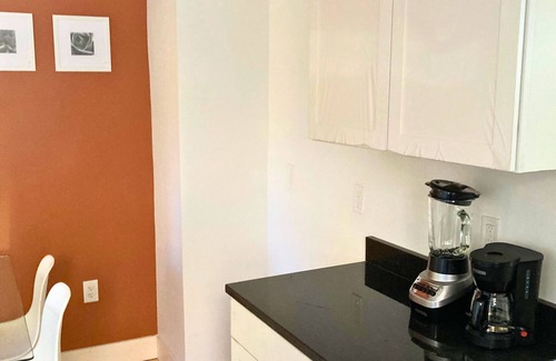 Easthampton Apartment | Chic Downtown Retreat Furnished 2-Bedroom with Trail Access & Outdoor Oasis