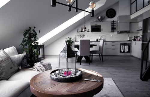 Kungsholmen Apartment | Chic Industrial Loft in Stockholm, Kungsholmen