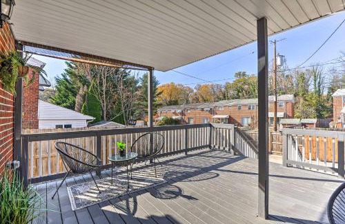 Beechfield House | Chic Townhome with Deck 6 Mi to Dtwn Baltimore