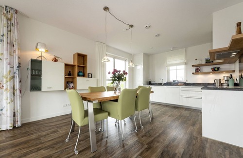 Delfstrahuizen Villa | Chic Villa with a fireplace at Tjeukemeer