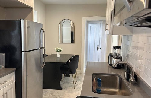 Irving Park East Apartment | Chicago 1BR: Stylish Stay with Workspace