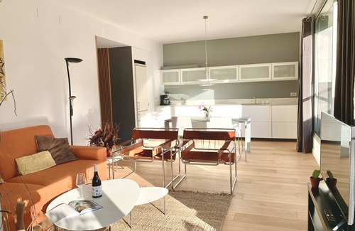 La Vila Olimpica del Poblenou Apartment | City Center of Barcelona and 50 m from Beach, terrace, garden, WIFI and parking