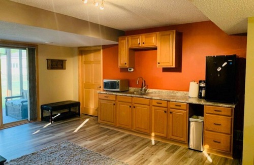 Ham Lake Condo | City country, small Lake view, hot tub, game room fire place & lots of extras!