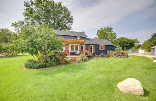 Hudsonville House | City Girl Farmhouse in Hudsonville with Hot Tub